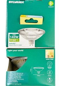 Resim Sylvania 13w 140w 3000k Sarı Işık Gu10 Duylu Dim Edilebilir Led Spot Ampul 10 Adet 