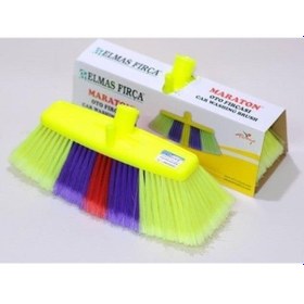 Resim Battal Boy Oto Yıkama Fırçası- Maraton Fırça 