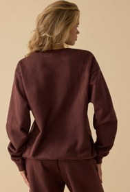 Resim Maun Büyük Beden Bisiklet Yaka Kazak - L/XL 