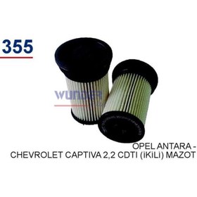 Resim WUNDER WB355 Mazot Filtresi Opel Antara -Chevrolet Captiva 2,2 Cdti (İkili) 