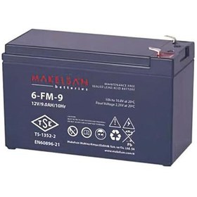 Resim MAKELSAN 6FM-9 12V 9AH KURU TİP AKÜ 