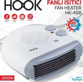 Resim Geseus Hook Fanlı Yatık Turbo Ayak Isıtıcı Masa Altı Isıtıcı Sıcak/soğuk-498 