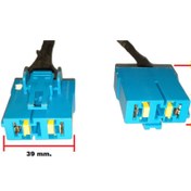 Resim Gutsy 2fds3948 Gn Soket 2 Dısı Ana Gırıs 3 Yollu 2 Kablolu Mavı 