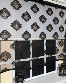 Resim Storburada Çift Mekanizmalı Siyah Tül Perde Ve Ekru Stor Perde Stb45239-v107 Siyah 