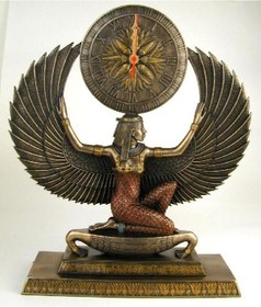 Resim Veronese Serisi-Wise Mısır Tarihi-MISIR ISIS SAAT-37,5*45*12 CM 