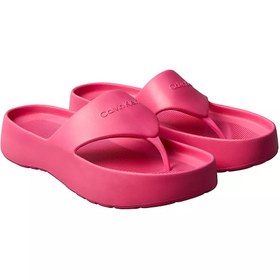 Resim Calvin Klein Kadın Platform Tabanlı Ortopedik Parmak Arası Pembe Terlik 