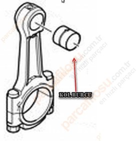 Resim Y24028 Piston Kol Burcu 