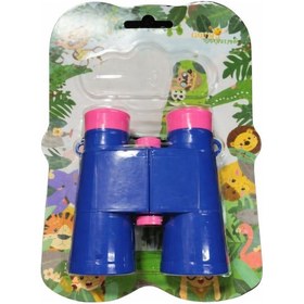 Resim Çocuk Oyuncak Dürbün Eğitici Ve Keşif Oyuncağı Renkli Plastik Dürbün 