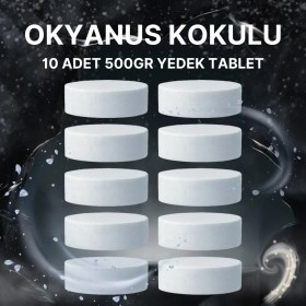 Resim 5 Adet 2X500 gr Nem Alıcı Rutubet ve Küf Önleyici Yedek Tablet Okyanus 