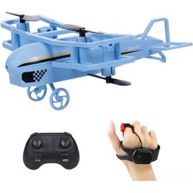 Resim Yifomall Jjr/c H95 Akıllı Mini Drone - 3d Takla, Otomatik Yükseklik, Kolay Kullanım Mavi 