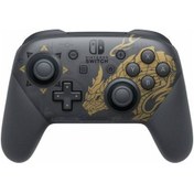 Resim Nintendo Switch Pro Monster Hunter Rise Edition Controller 