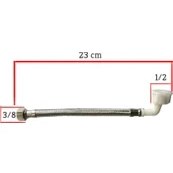 Resim Kale Nkp Gömme Rezervuar Fleks Hortum Dirsekli 3/8 - 1/2 