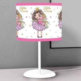 Resim Çocuk Odası Masaüstü Abajur Model 00081 