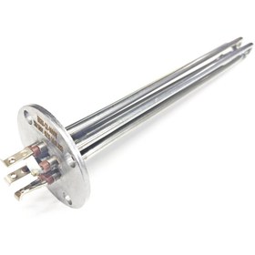 Resim SERN Yuvarlak Flanşlı 35cm 6KW CR304 Termosifon Isıtıcı Rezistansı 230-400V 