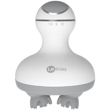 Lecoo SCM03 Taşınabilir IPX4 Kafa Bel Boyun Sırt Ayak Çok İşlevli Masaj Aleti Beyaz