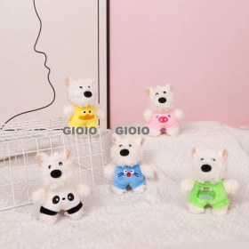 Resim Silver1 Bebek Makine Bebek Sevimli Karikatür Peluş Bebek Çanta Çekicilik Öğrenci Bebek Asılı Anahtar (Yurt Dışından) 