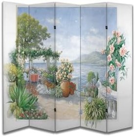 Resim Manzara Temalı Özel Tasarım Paravan Room Divider PRV1106, 180 x 180 
