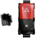 Resim RENAULT SCENIC 2010 - 2015 DÖRTLÜ SİNYAL VE İÇTEN AÇMA ANAHTARI 