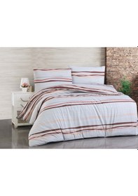 Resim Menderes Home Cotton Collection Ranforce Tek Kişilik Nevresim Takımı Mauve Sky 