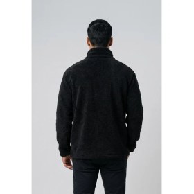 Resim Cocopelli Siyah Erkek Peluş Hırka COC3077 