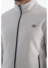 Resim Shooter Sportswear Shooter Erkek Kışlık Eşofman Takımı Thermosoft Teknolojisi Içi Kuzu Görünümlü Regular Kalıp Açık Gri 