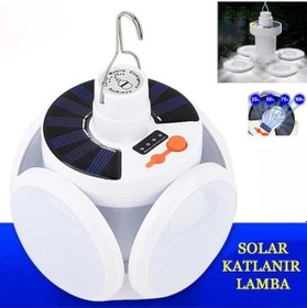 Resim Solar 5 Kanatlı Kamp Lambası 4989 Çok Renkli 