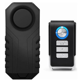 Resim Ht-53 Motosiklet Bisiklet Alarmı Uzaktan Kumandalı 113DB Su Geçirmez Kablosuz Hırsızlık Koruması Ala 