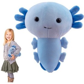 Resim Kawaii Axolotl Oyuncak Peluş 20 CM 