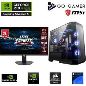 Resim Go Gamer GA2236DP Amd Ryzen 9 9950X3D / 32GB Ddr5 6000MHZ / 2tb Nvme SSD 6000-5000MB-SN / RTX4060TI 8gb / 240MM Sıvı Soğutma / Msı 27" 180Hz. / Windows 11 Pro Masaüstü Bilgisayar 