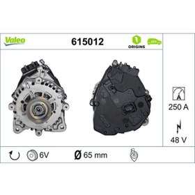 Resim Valeo Alternator 48v 250a Golf Vııı A3 Leon Octavıa 20 