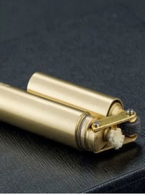 Resim HK GİFT SHOP Kişiye Özel İsimli Metal Çubuk benzinli çakmak taşınabilir ince 