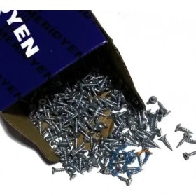 Resim Klips, Menteşe, Ayak, Ağaç, Sunta Vidası - 3X13MM, 100 Adet Nemere 