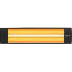 Resim Braventa Collection Dysis DH-7452 Art Plus Karbon Serisi IP65 Suya-Toza Dayanıklı 2300 W Siyah Iç/dış Mekan Isıtıcı Siya 