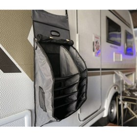 Resim Suga Karavan Ayakkabı Ve Eşya Düzenleyici Organizer Gri 