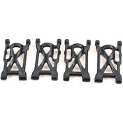 Resim Youmex Wltoys 12428/12427 Ön Salıncak Kolu Seti - 4 Parça Siyah Dayanıklı Rc Araç Aksesuarı 