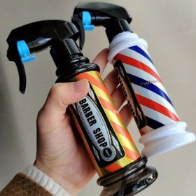 Resim Yeni Saç Salonu Özel Retro İnce Sis Sprey Kettle Berber Dükkanı Özel Saç Stili Sprey Şişesi Siyah Beyaz Retro Saç Tüfeği Saç Salonu Saç Salonu Saç Galerisi Saç Kesme Aracı 