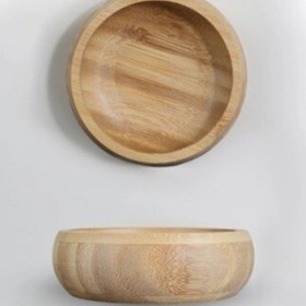 Resim 9004522798255drvs - 3'lü Bambu Çerezlik Seti Çok Renkli 