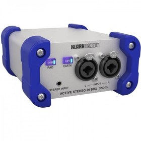 Resim Klark Teknik DN-200 Aktif Stereo DI Box 