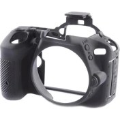 Resim Nikon D5500 Siyah EasyCover (Silikon Kılıf) 