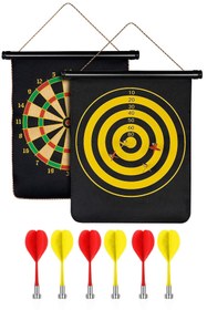 Resim Alastor 6 Oklu Mıknatıslı Dart Seti Çift Yönlü Manyetik Duvara Zarar Vermeyen Dart Oyunu 