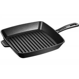 Resim Staub Döküm Izgara Tava 26 x 26 cm Siyah 