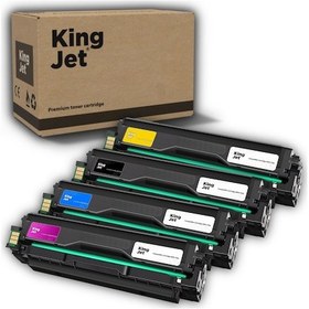 Resim Kingjet Samsung Uyumlu Clt-k504s Standart Kapasiteli 4 Renk Takım Çipli Muadil Toner Sl-c1810w 