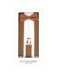 Resim U.S. Polo Assn. Erkek Çocuk Camel Pantolon Askısı 50313418-VR015 