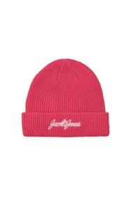 Resim Jack&Jones Minimalist Erkek Örgü Bere - Günlük Stil - Kahverengi / STD 
