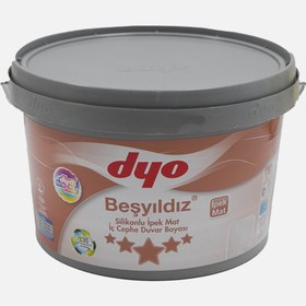 Resim Dyo 3,5 KG Silikonlu Beşyıldız İpek Mat Beyaz 