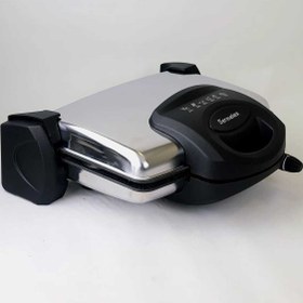 Resim Sermelex 3000 Duo Waffle ve Tost Makinesi 2'si 1 Arada (INOX) 