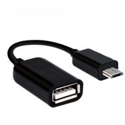 Resim Micro Usb To Usb Çevirici Dönüştürücü Otg Klavye Mouse Flash Bağlantı Kablosu 