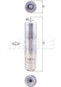 Resim MAHLE KL169/4D Yakit Filtresi (BMW M47n2-N47-M57-N57 KL1694D (WA173565) 