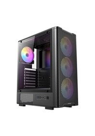 Resim Antec Vx310 Argb 750w 80+ Bronze 4xargb Fan Atx Siyah Mid Tower Akak0ant0021 