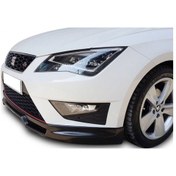 Resim Seat Leon Mk3 -5f (2013-2016) Fr Uyumlu Ön Tampon Ek (Plastik) 